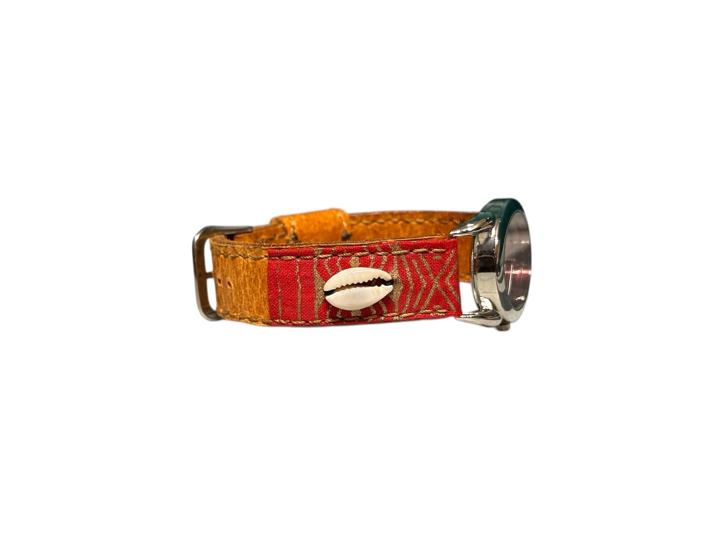 Cowrie Leather Watch