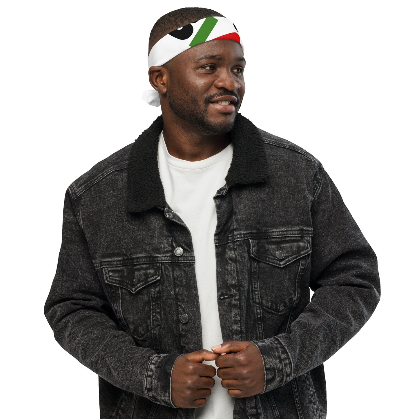 I BOUGHT BLACK bandana!
