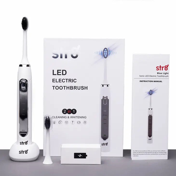 STR8 White LED Electric Toothrbush