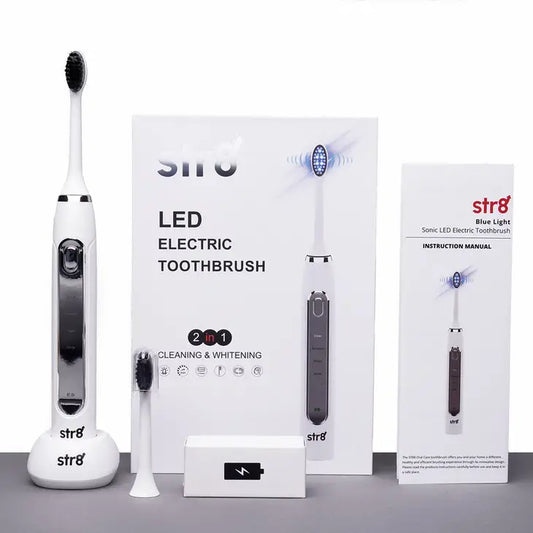 STR8 White LED Electric Toothrbush