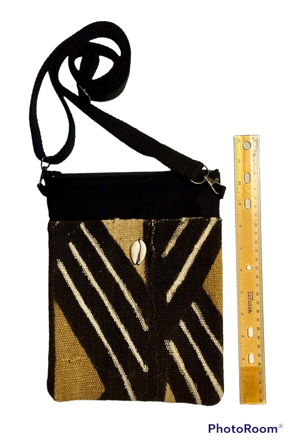 Mudcloth Crossbody Handbag