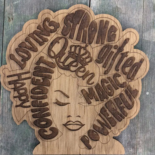 I Am Affirmation Wall Art - Unframed