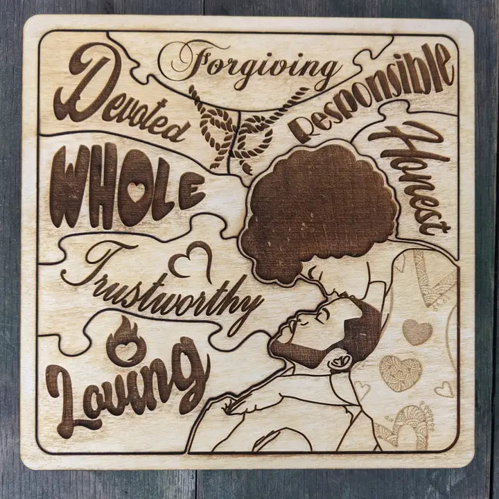 "WE ARE" Couples Affirmation Puzzle