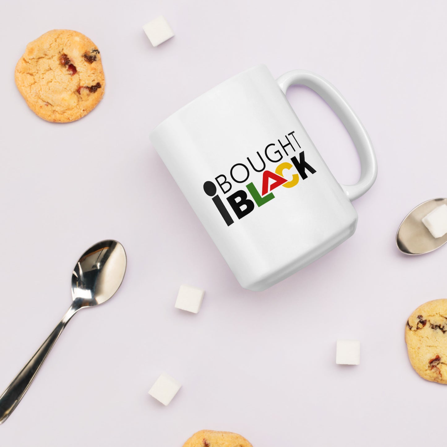 I Bought Black Coffee Mug (White)
