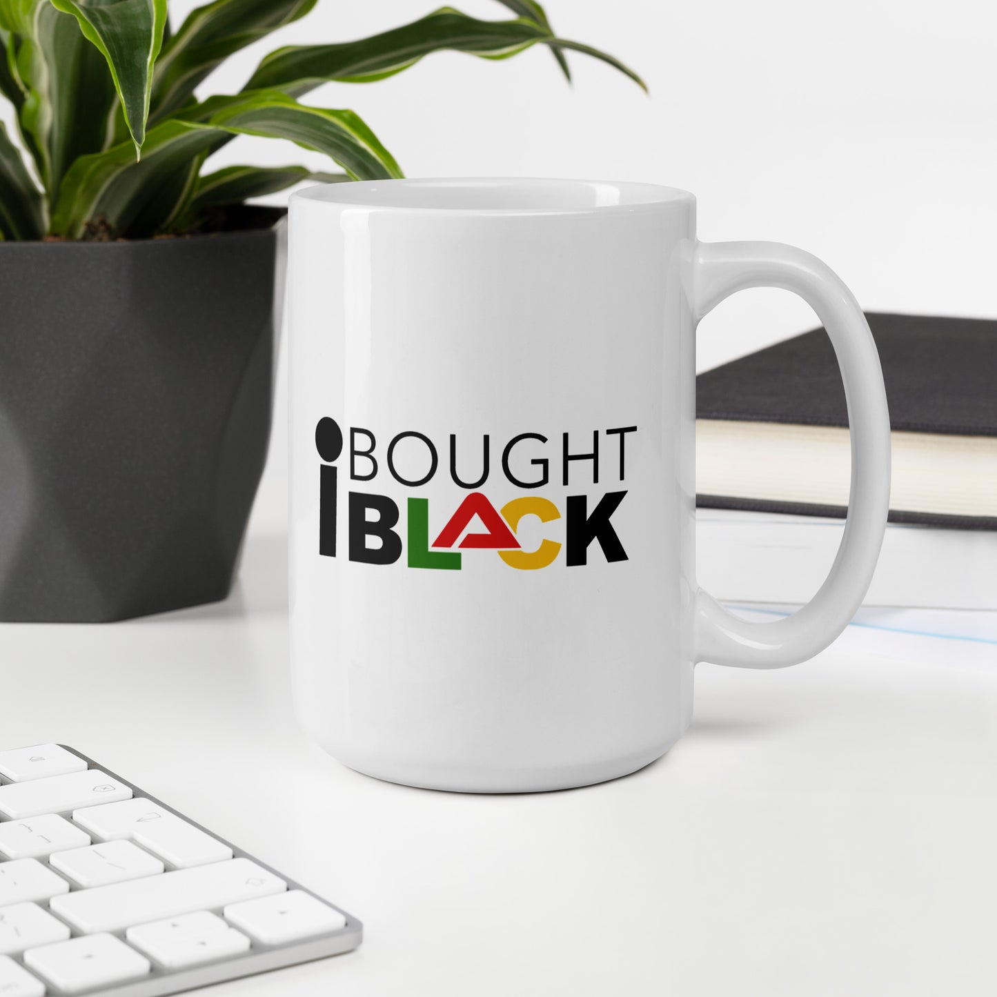 I Bought Black Coffee Mug (White)