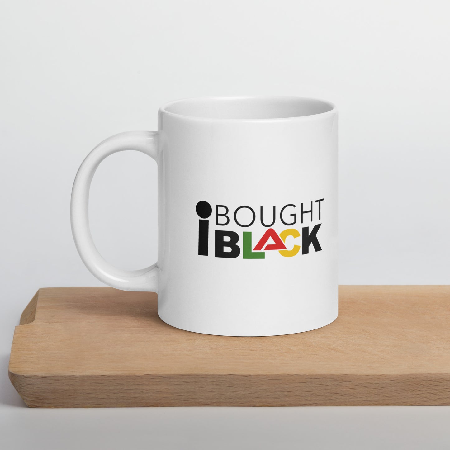 I Bought Black Coffee Mug (White)