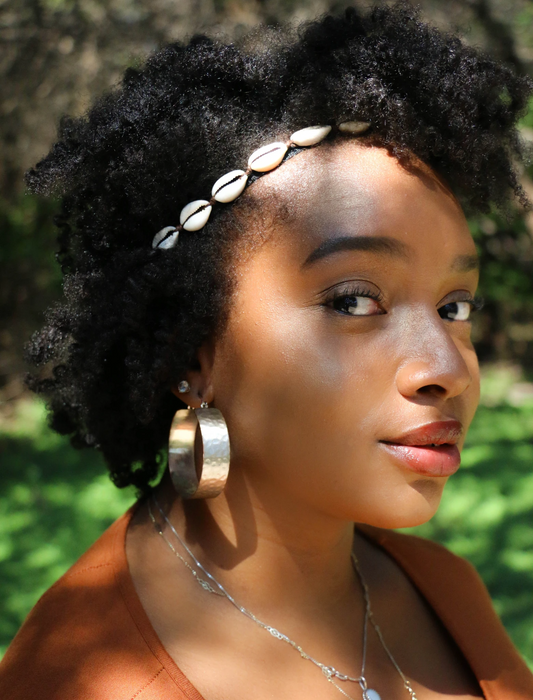 Cowrie Shell Adjustable Headband