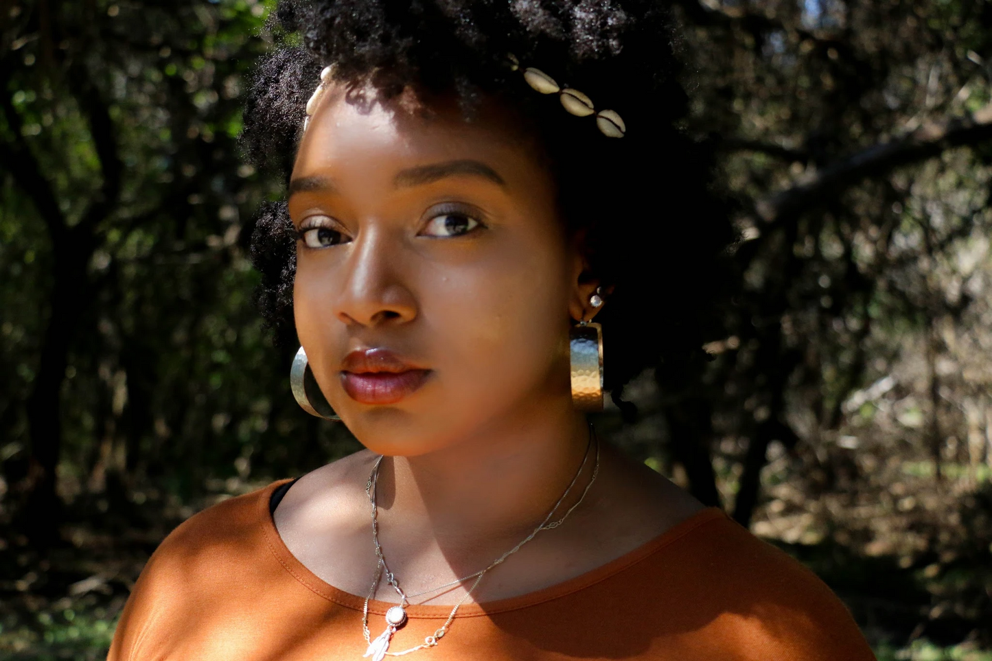 Cowrie Shell Adjustable Headband