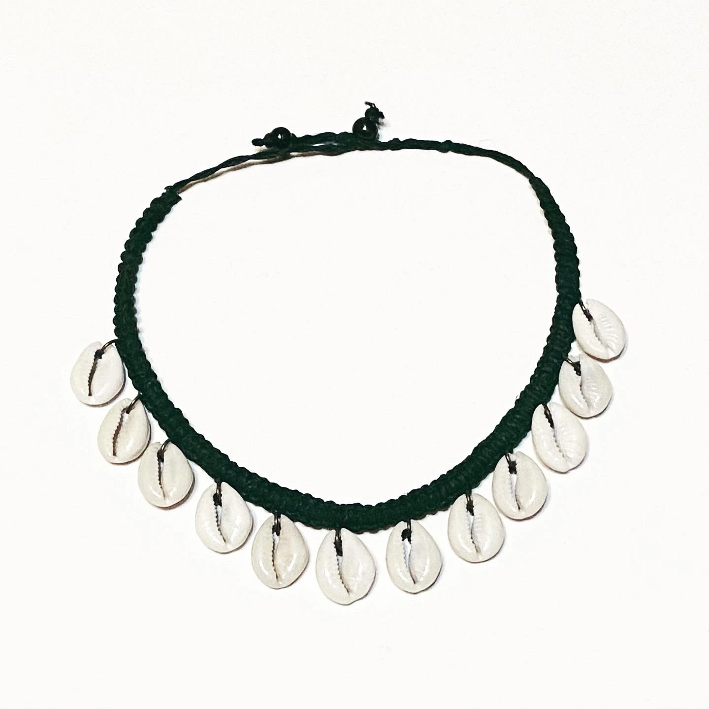 Cowrie Shell Adjustable Necklace