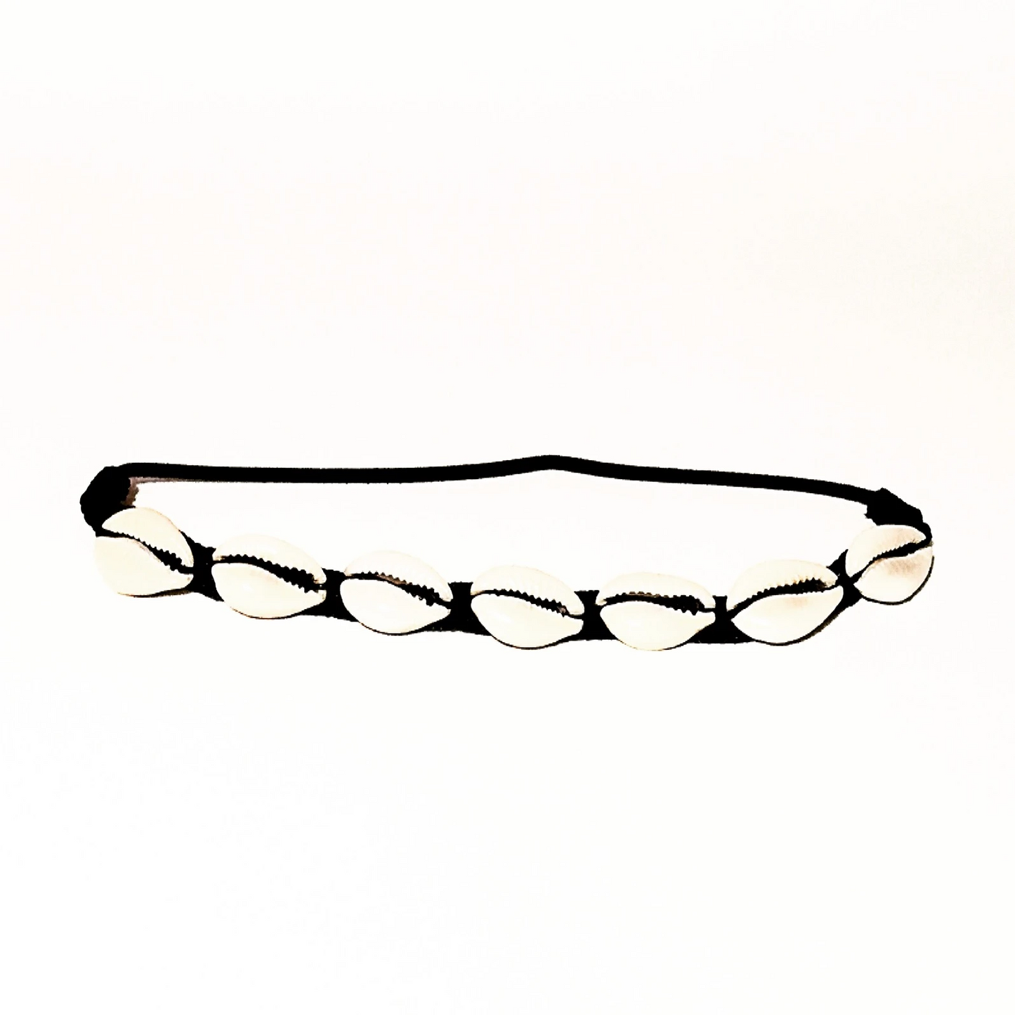 Cowrie Shell Afro Puff Holder