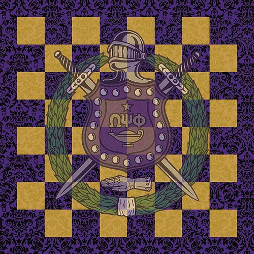 Omega Psi Phi Chess Set
