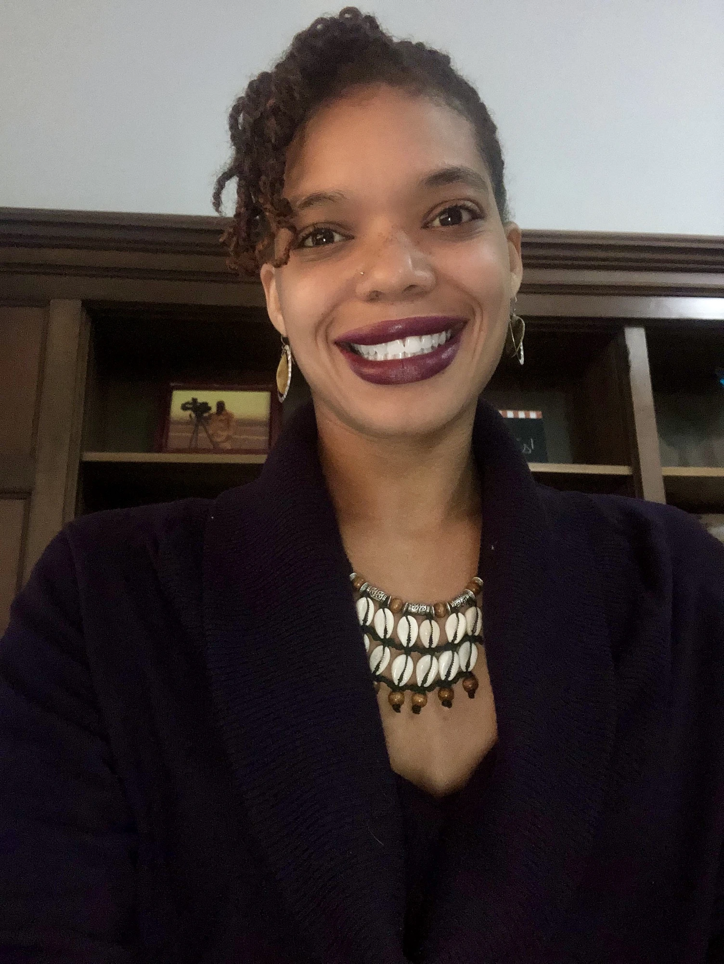 Cowrie Wooden Necklace