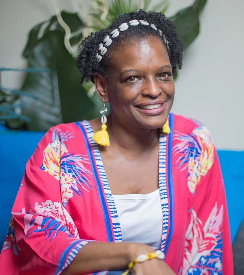 Double Cowrie Shell Adjustable Headband