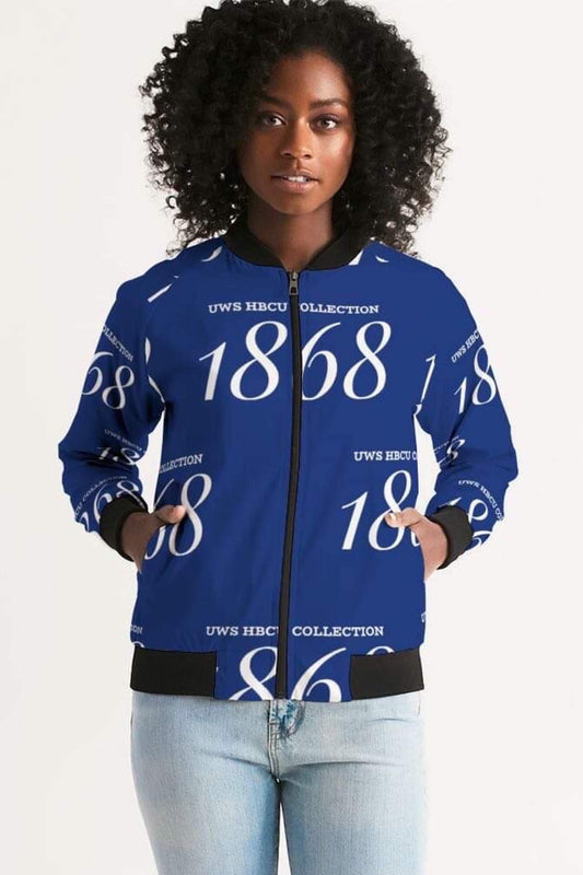 1868 Hampton U  Women's Bomber Jacket