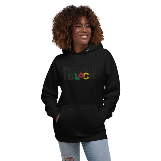 I Bought Black Unisex Hoodie