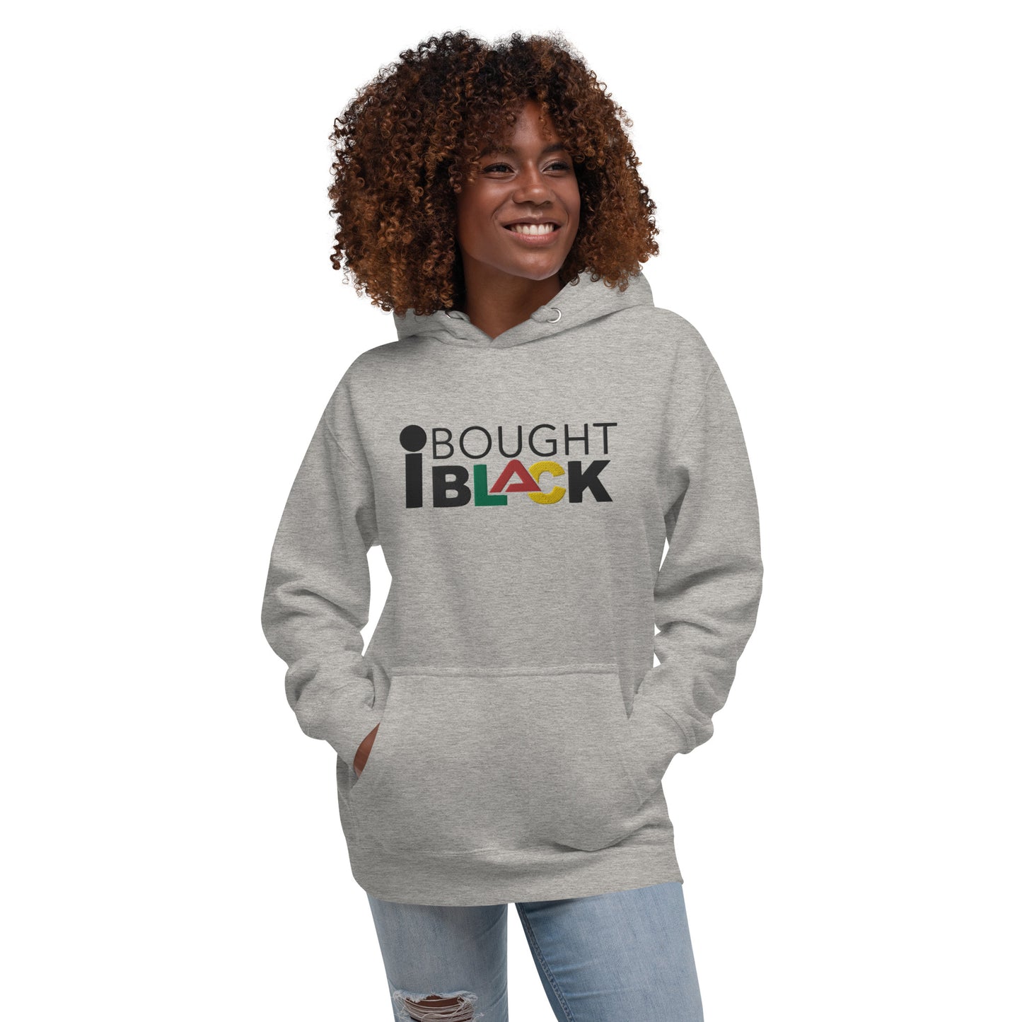 I Bought Black Unisex Hoodie
