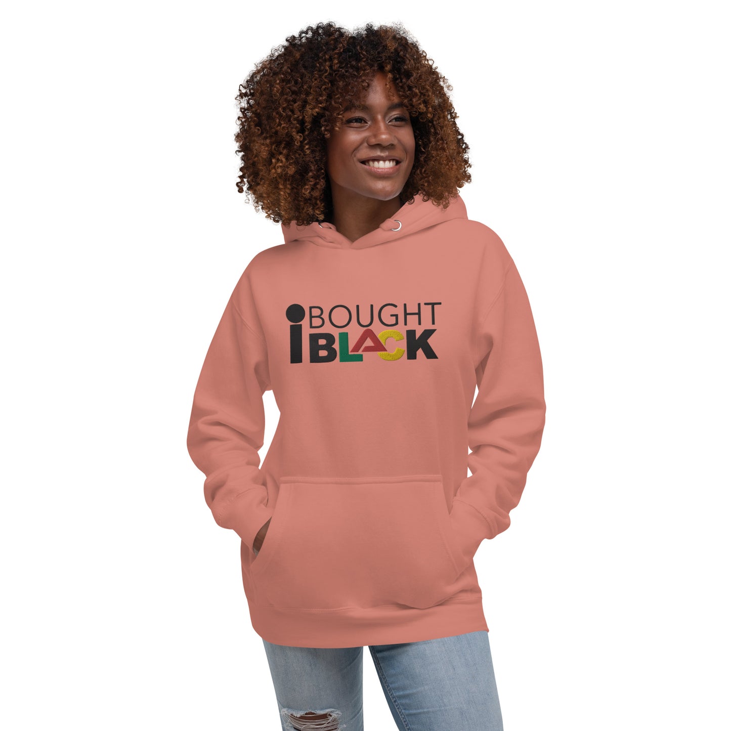 I Bought Black Unisex Hoodie