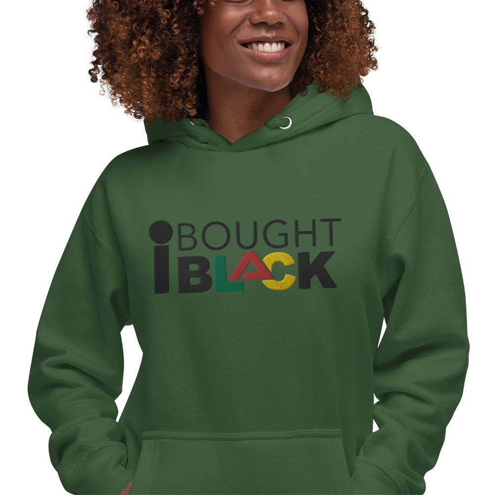 I Bought Black Unisex Hoodie
