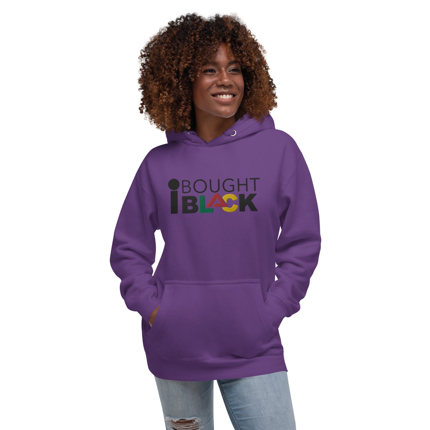 I Bought Black Unisex Hoodie