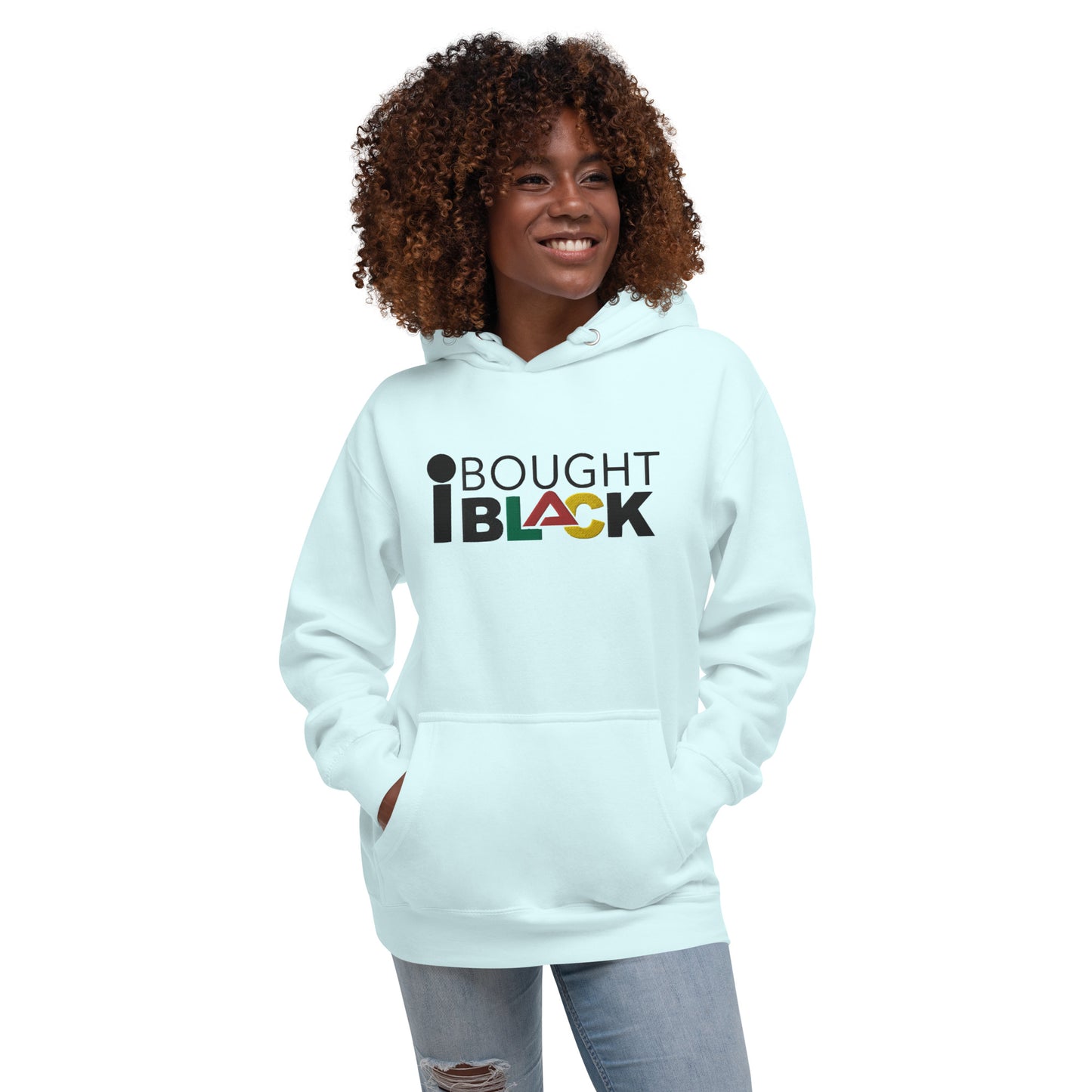 I Bought Black Unisex Hoodie