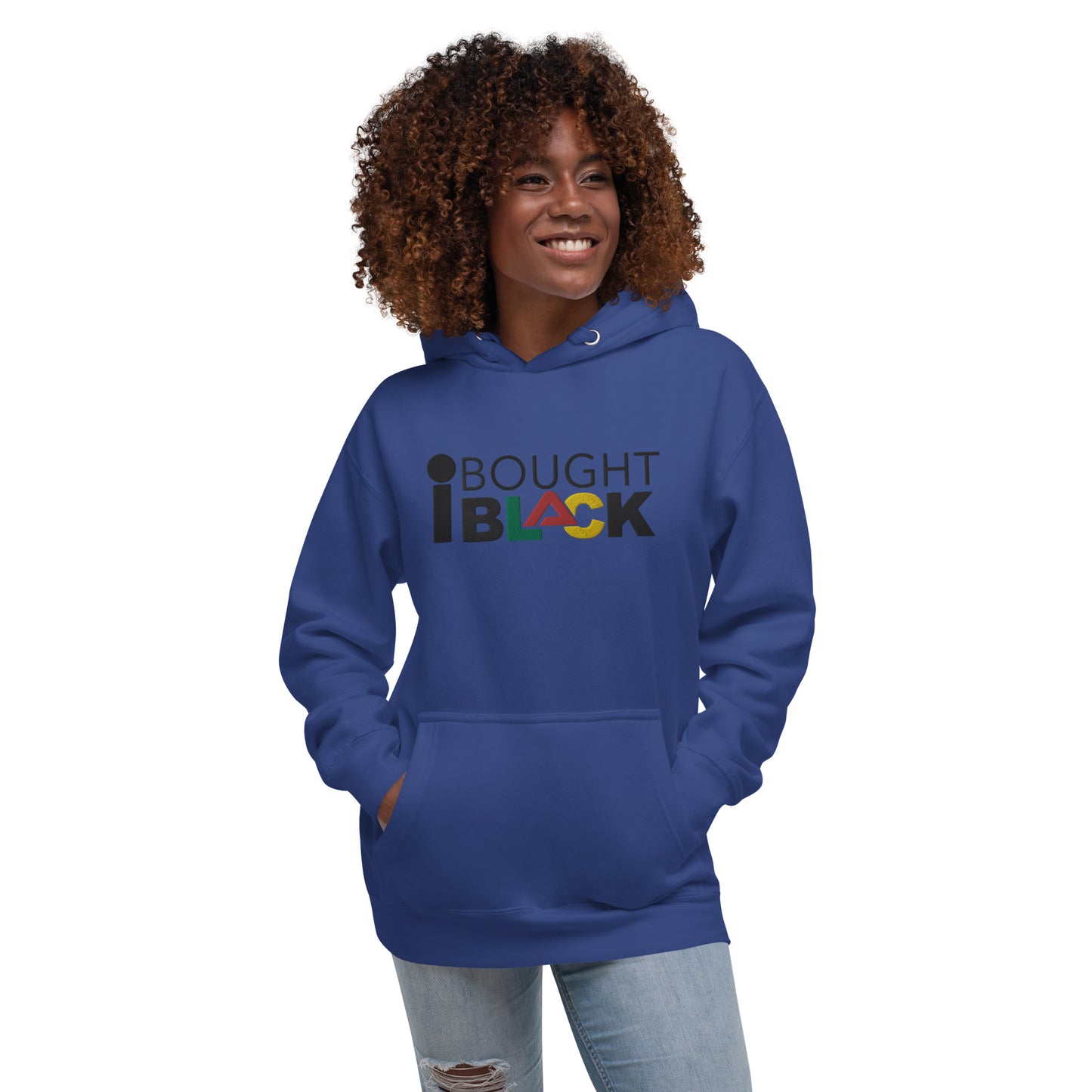 I Bought Black Unisex Hoodie