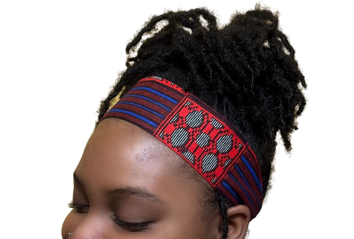 African Print Adjustable Headband