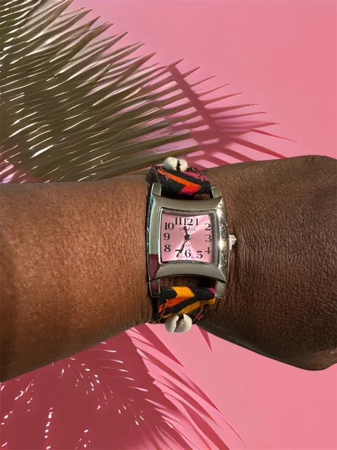 Cowrie Leather Watch