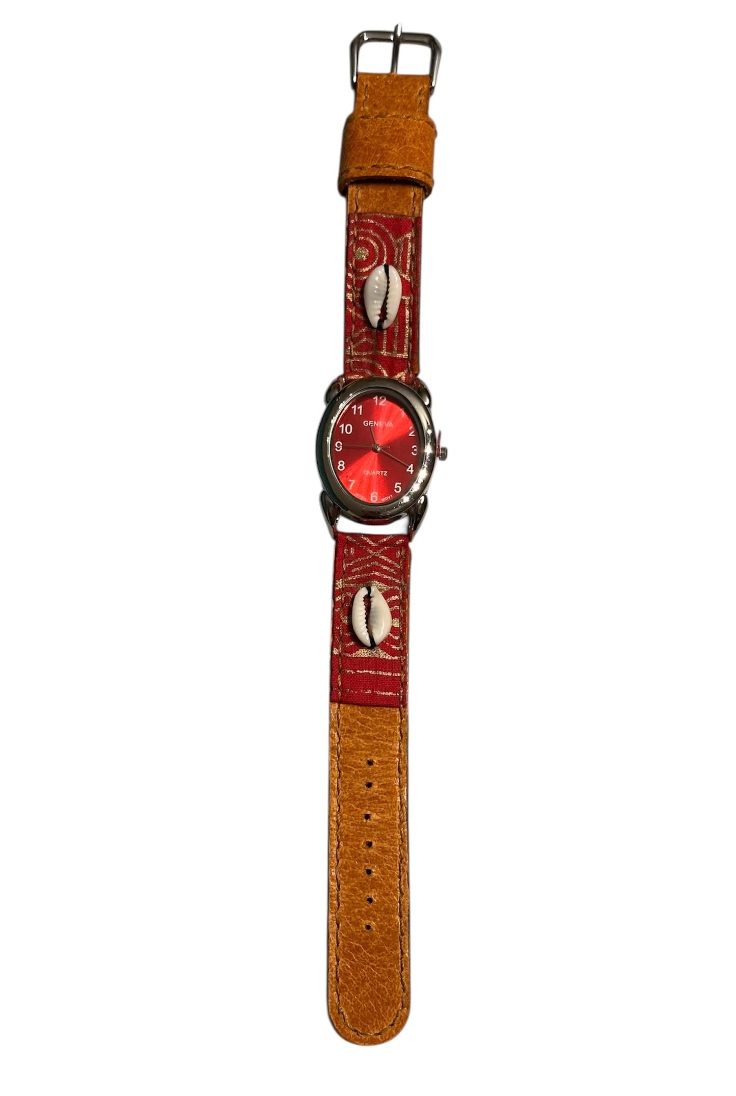 Cowrie Leather Watch