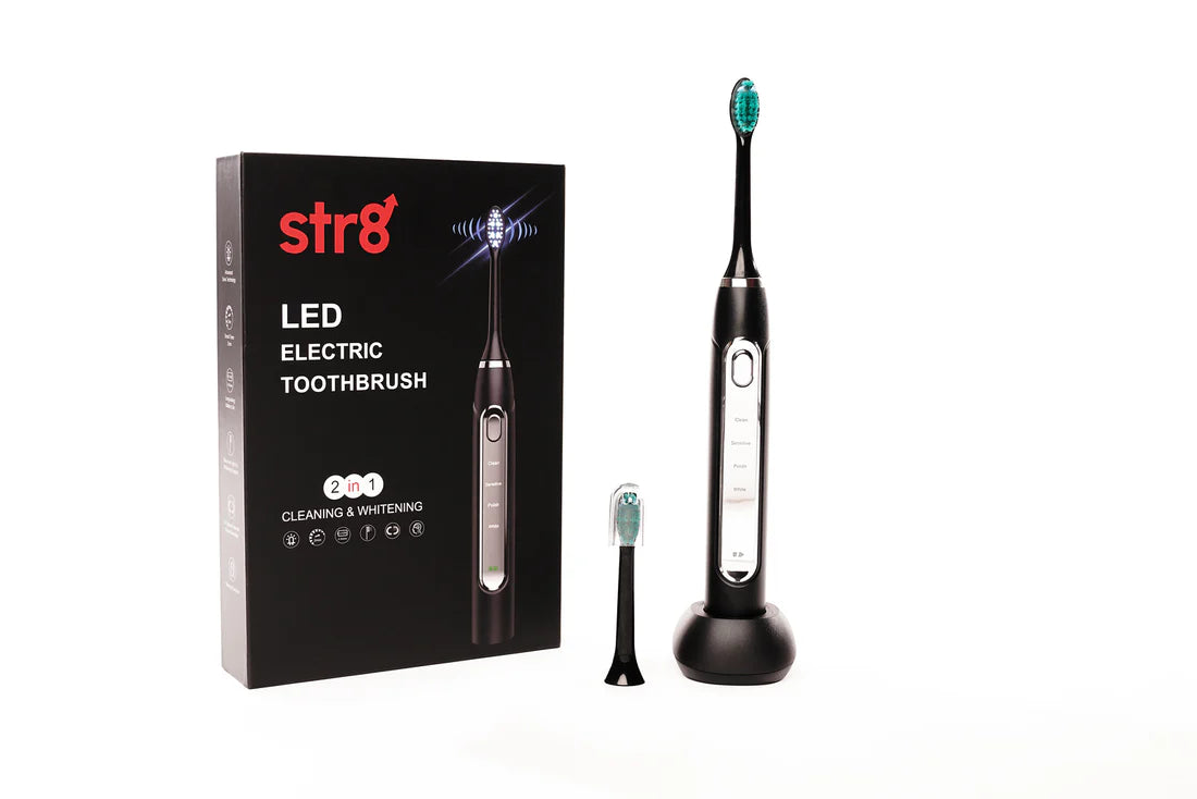 STR8 White LED Electric Toothrbush
