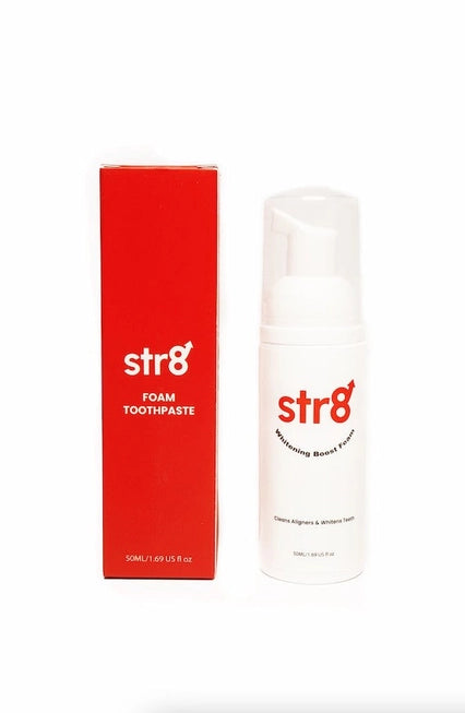 STR8 Whitening Toothpaste Foam