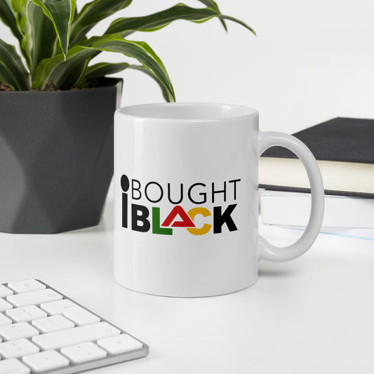 I Bought Black Coffee Mug (White)