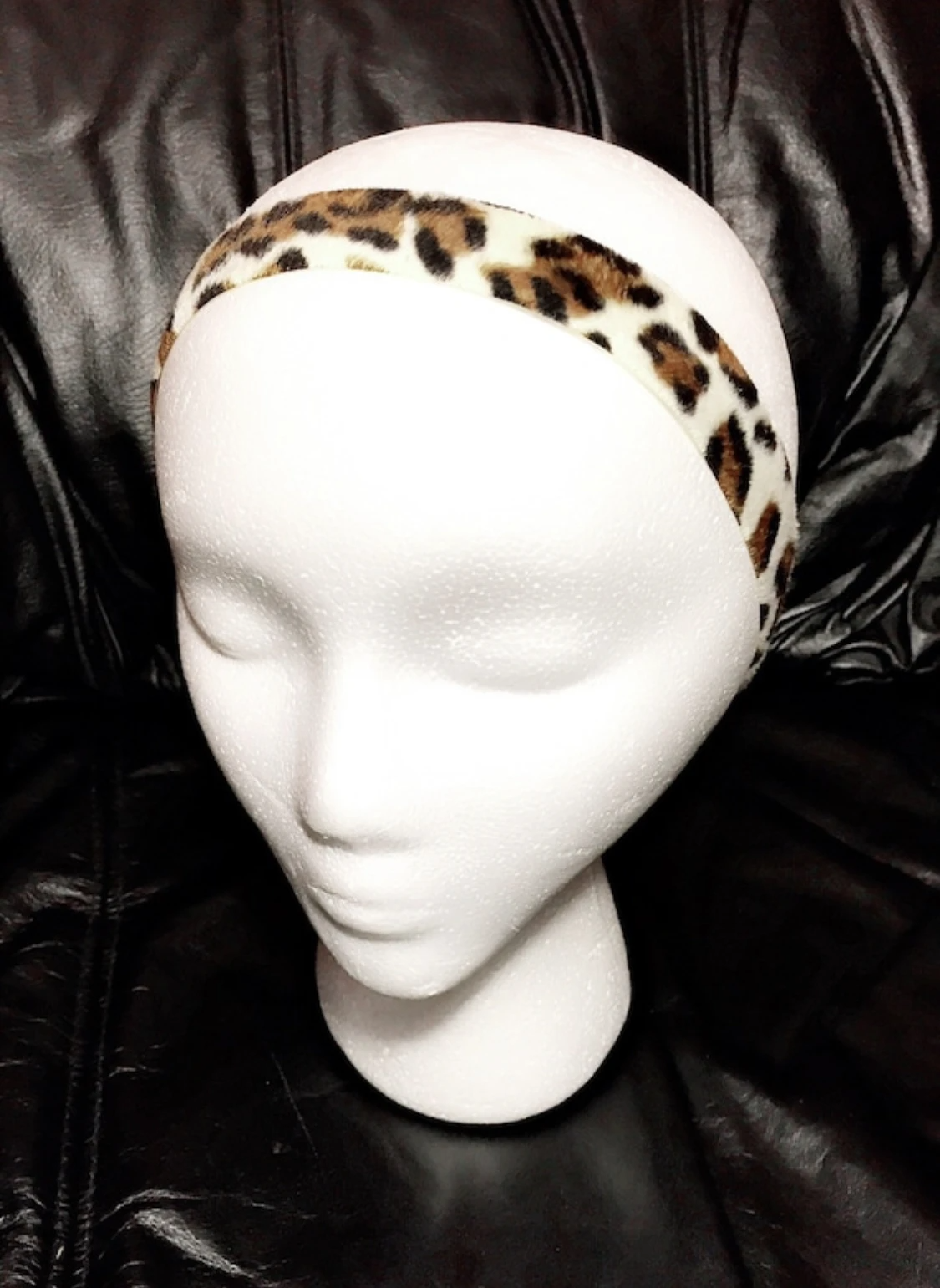 Cheetah Print Adjustable Headband