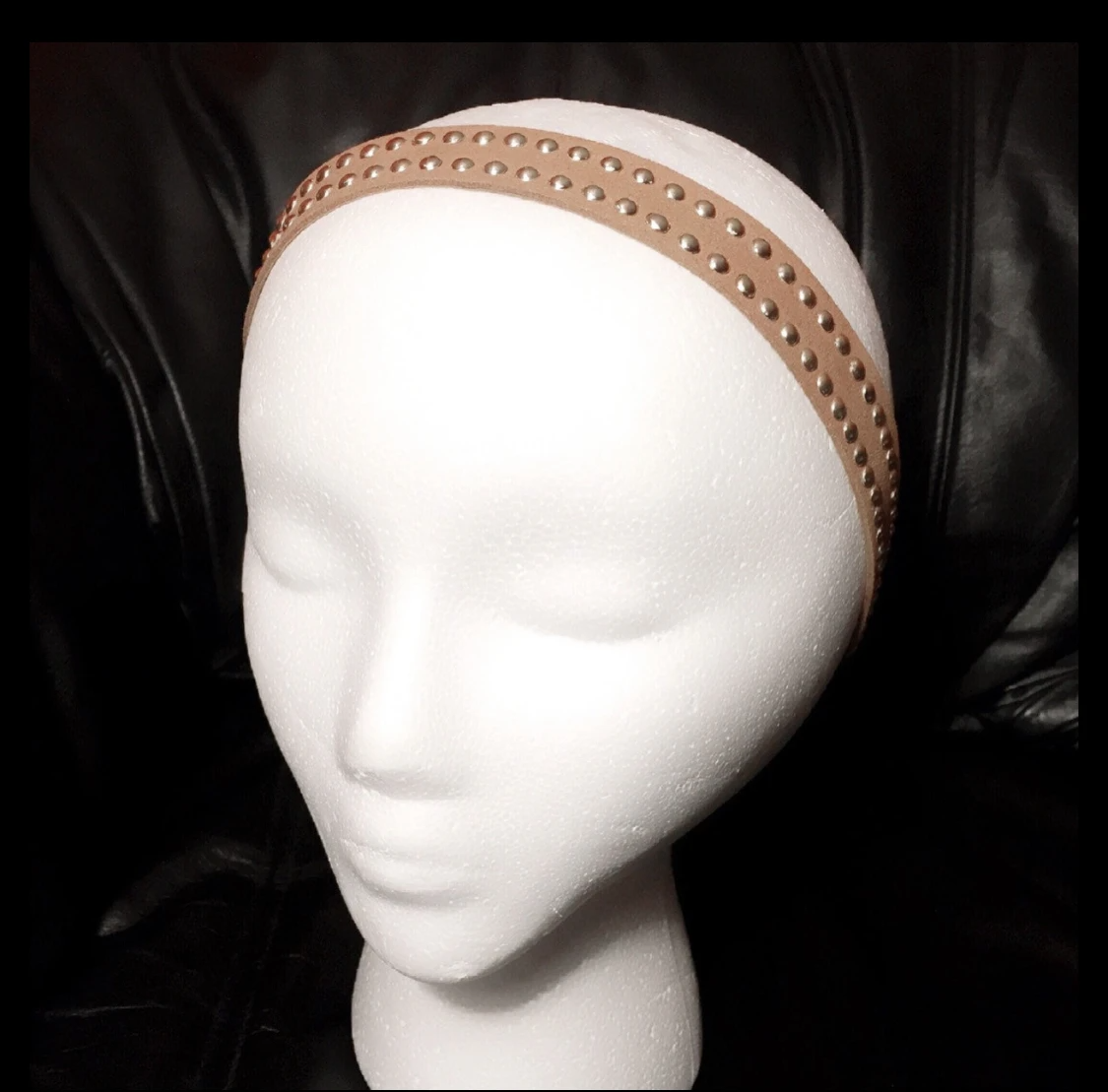 Faux Suede Adjustable Headband